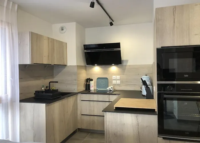 T3 63 M2 Le Soen Vue 2 Parking Et Terrasse Vue Appartement Aix-les-Bains